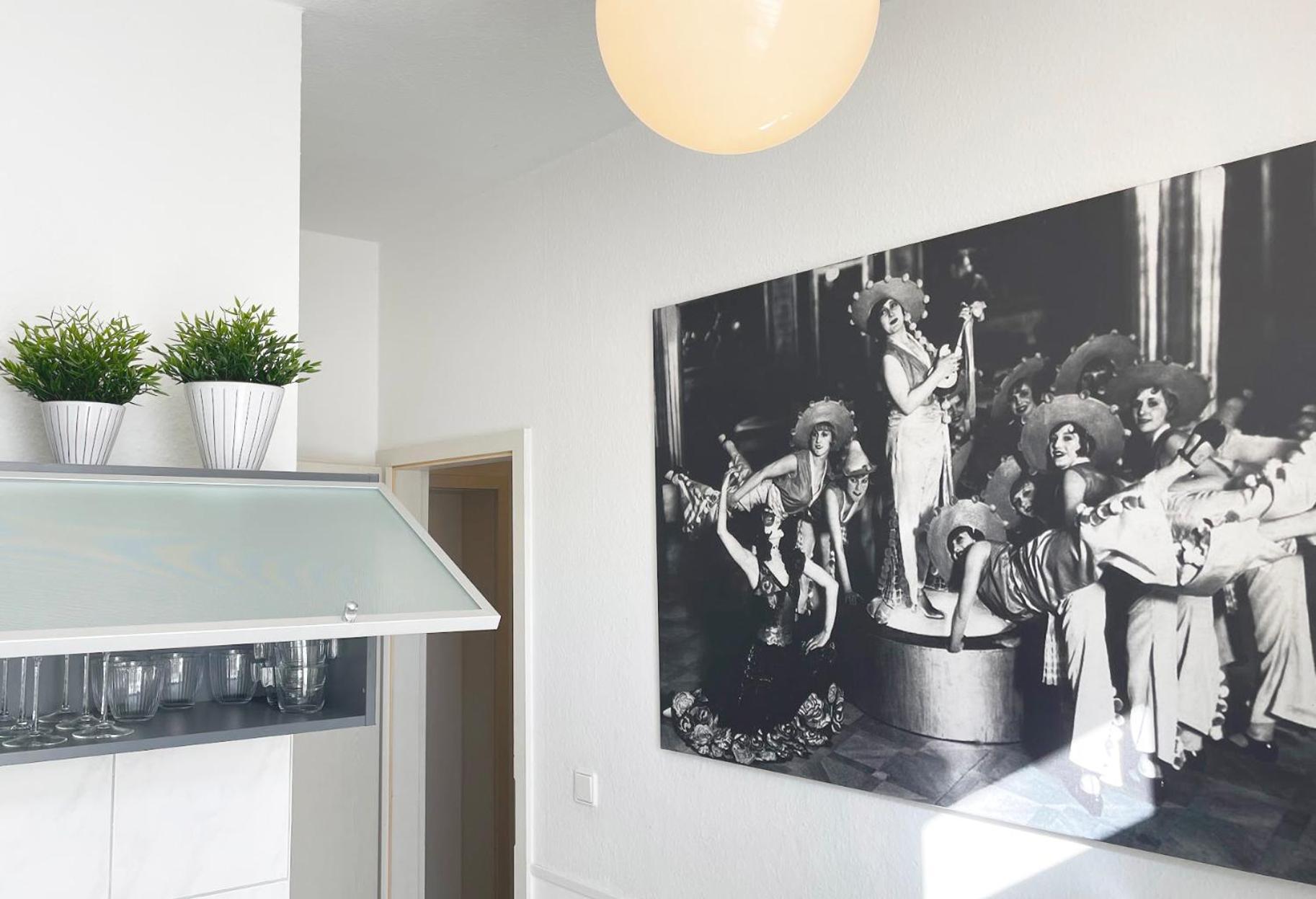 גרה Bauhaus Design-Luxus Apartment, 20Er Jahre Stil, Garten מראה חיצוני תמונה