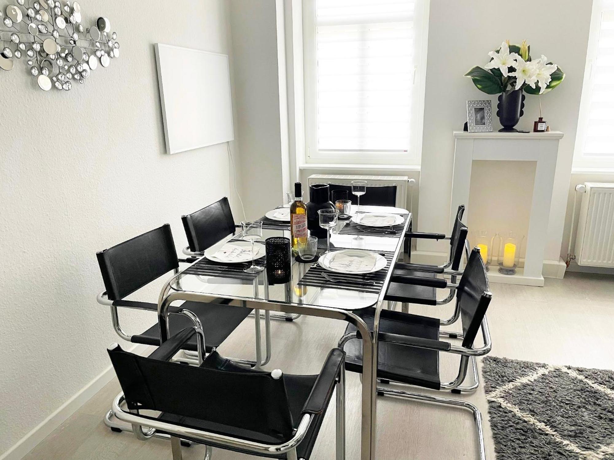 גרה Bauhaus Design-Luxus Apartment, 20Er Jahre Stil, Garten מראה חיצוני תמונה